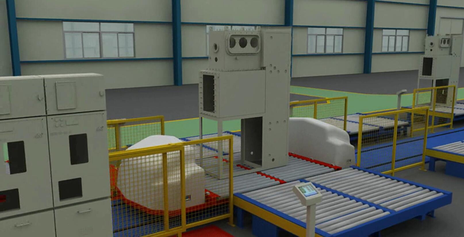 屏柜生產線，開關柜生產線組裝生產線設備