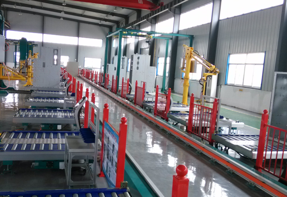 屏柜生產線，開關柜生產線組裝生產線設備