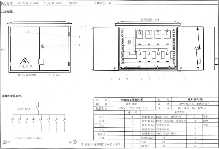 如何在施工現(xiàn)場配置臨時用電配電箱(機(jī)柜)？標(biāo)準(zhǔn)化的例子！