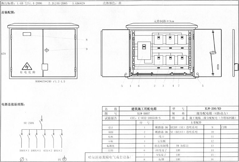 如何在施工現(xiàn)場配置臨時用電配電箱(機(jī)柜)？標(biāo)準(zhǔn)化的例子！