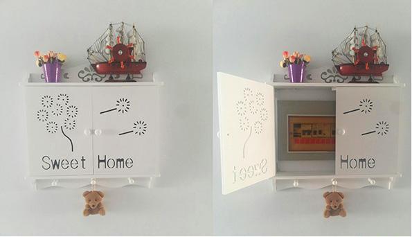 這么聰明的一個(gè)隱藏配電箱的好方法，你明白了嗎？