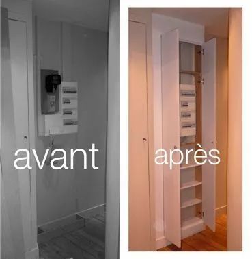 你家人的配電箱隱藏得好嗎？新房子的裝飾看起來很漂亮，因為做得很好。