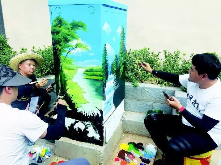 太原:路邊配電箱大變化！你喜歡這個(gè)配電箱嗎？